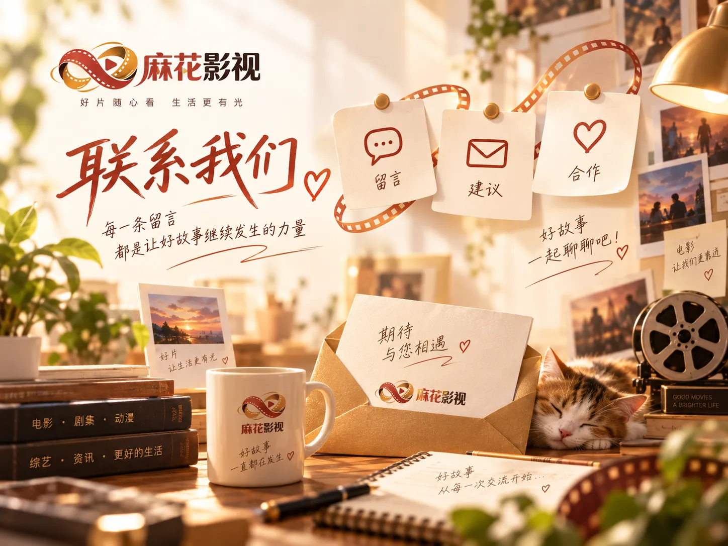 麻花影视联系与网站反馈说明